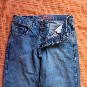 Silver Jeans Button Fly Blue jeans